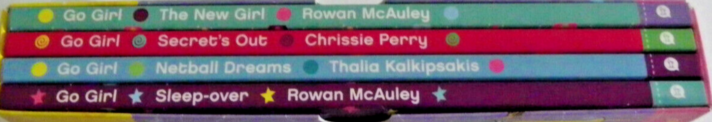 Go Girl Sleep-Over Set 4 books