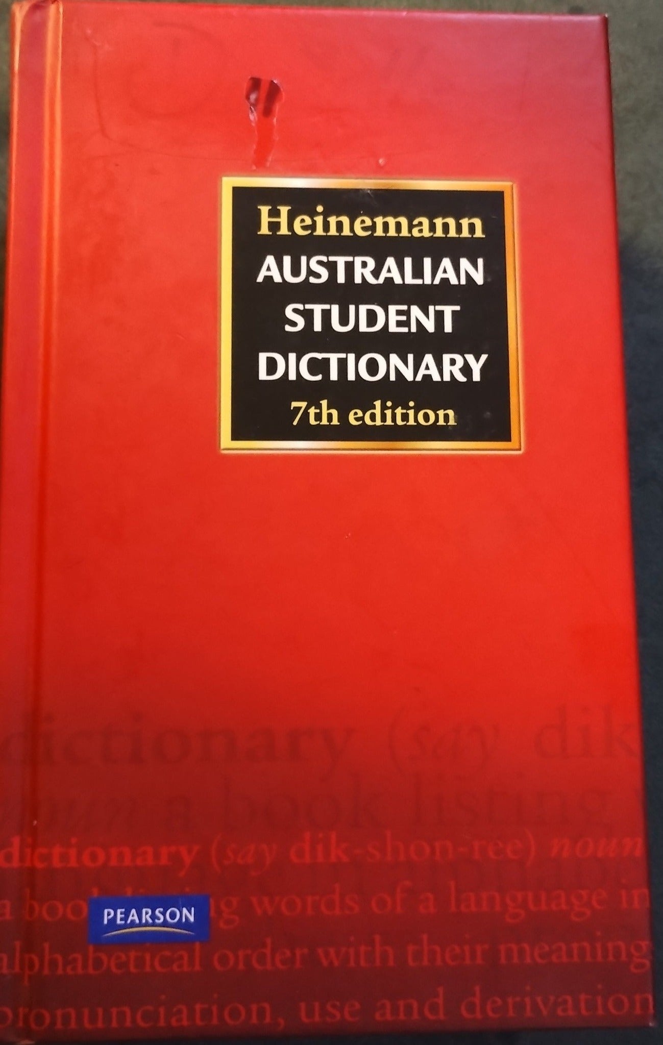Heinemann Australian Student Dictionary 7th Edition