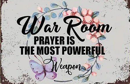 Gift Metal Sign-War Room
