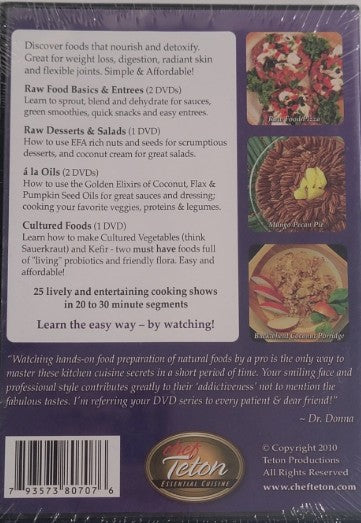 DVD- Chef Teton's Essential Cuisine - 6 DVD Set