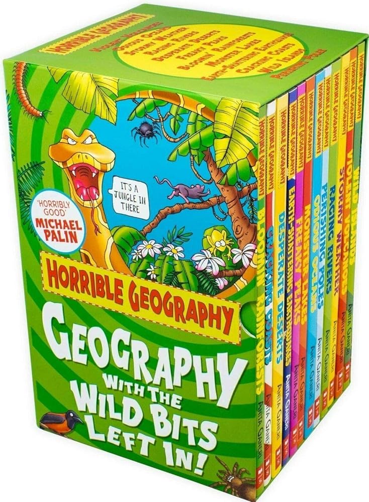 Horrible Geography Collection 12 Books Box Set Series cover image