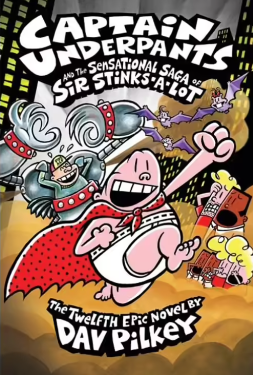 Captain Underpants Book 12-Paperback