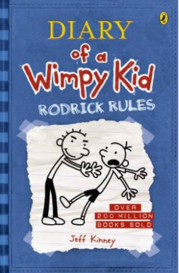 Diary of a Wimpy Kid-Rodrick Rules Book2 Paperback