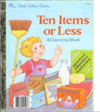 Little Golden Book : Ten Items or Less