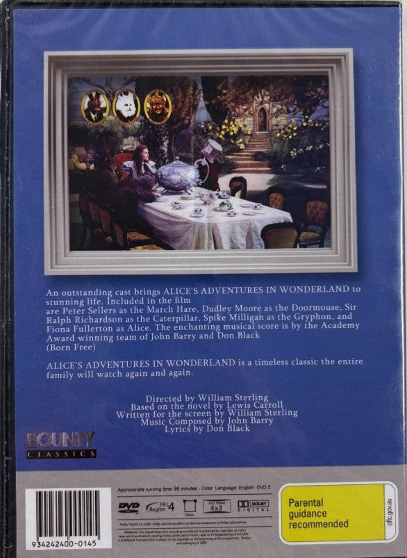 DVD-Alice in Wonderland