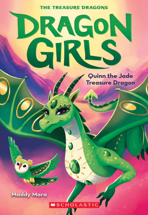 Dragon Girls: Quinn the Jade Treasure Dragon- Book 6