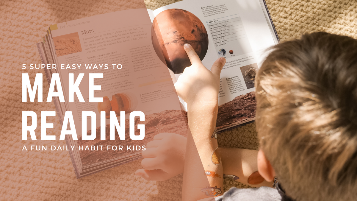 Easy. Read Design 5 Super Easy Ways to Make Reading Fun for Kids – JnS Books N Plants