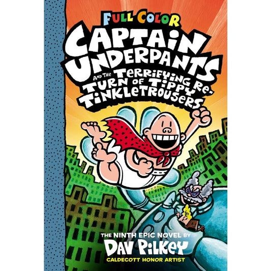 Captain Underpants Book 9- Full Color Edition-Hardcover