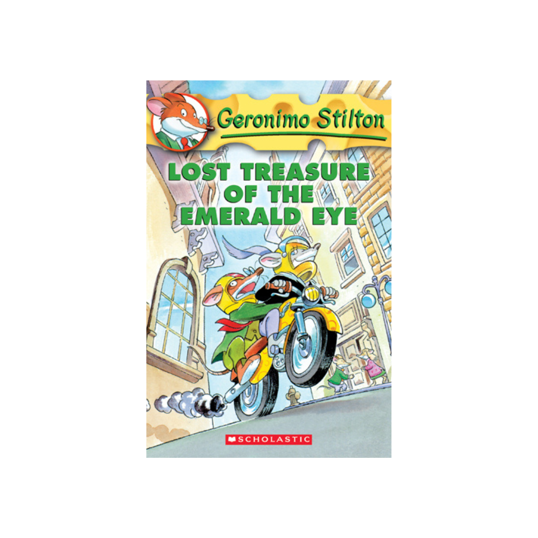 Geronimo Stilton :Lost Treasure Of The Emerald Eye Book 1 - Paperback