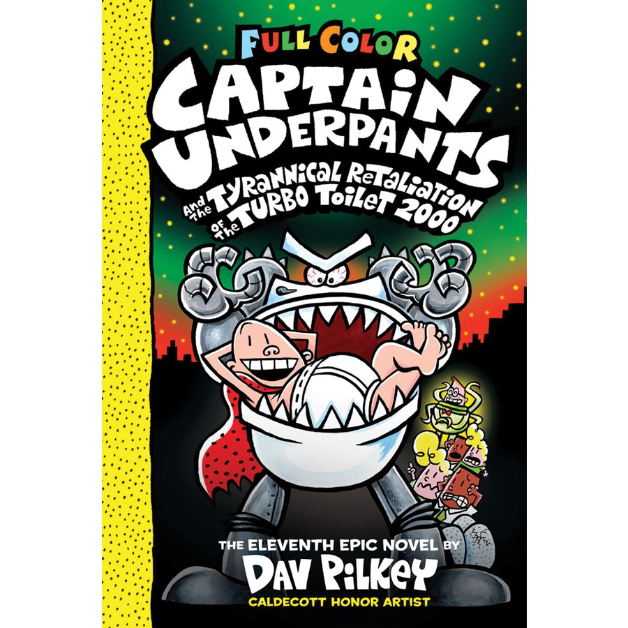 Captain Underpants Book 11- Full Color Edition-Hardcover