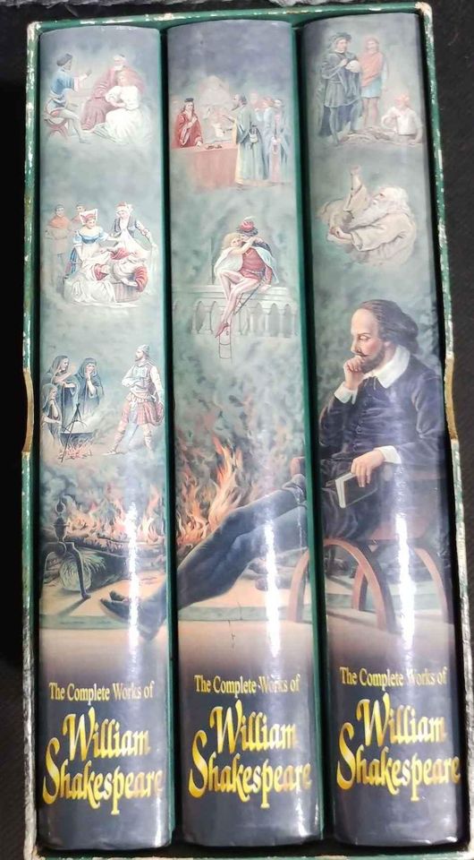 The Complete Works of William Shakespear ( 3 volumes) Hardcover