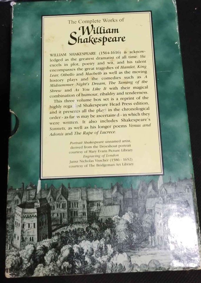 The Complete Works of William Shakespear ( 3 volumes) Hardcover