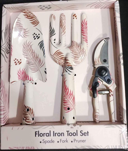 Gift Set : Floral Iron Tool Set