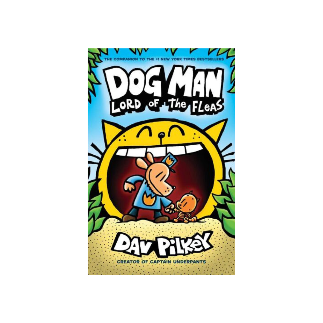 Dog Man: Lord Of The Fleas Book 5 (Hardcover)