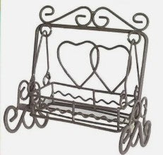 Fairy Garden Accessories - Swing Chair ( Brown)
