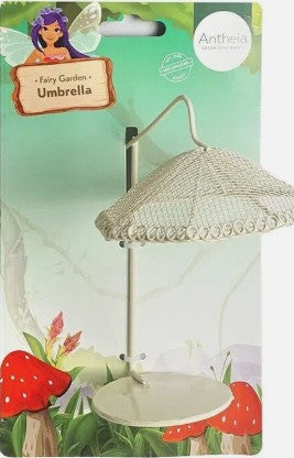 Fairy Garden Umbrella: Cream