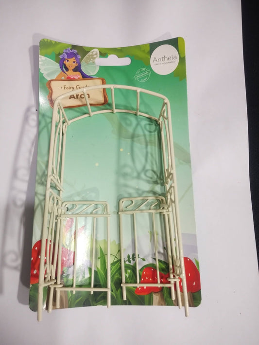 Fairy Garden Accessories - Arch (Cream)
