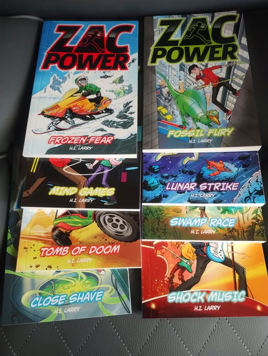 Zac Power Collection - 8 books