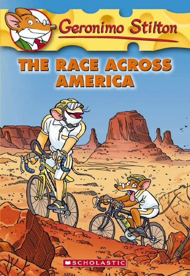 Geronimo Stilton  :The Race Across America - Book 37