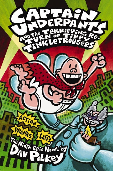 Captain Underpants Book 9 Hardcover