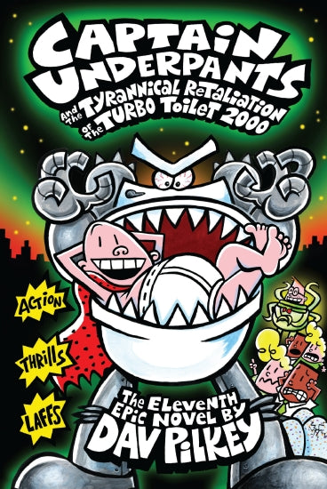 Captain Underpants Book 11- Hardcover