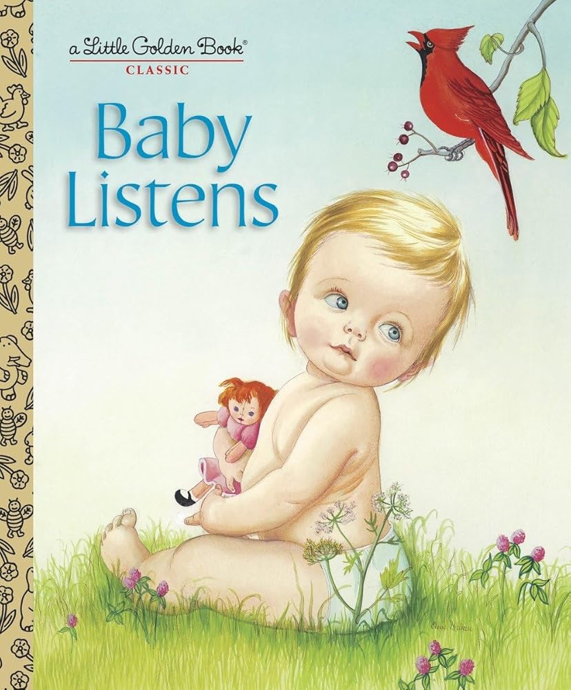 Baby Listens (Little Golden Book) cover image
