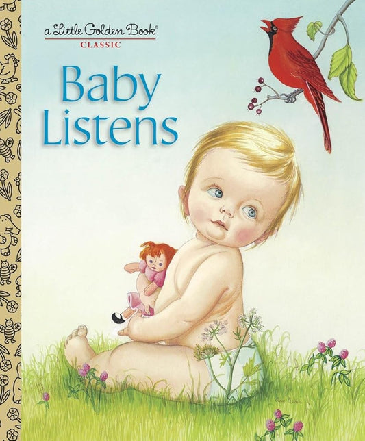 Baby Listens (Little Golden Book) cover image