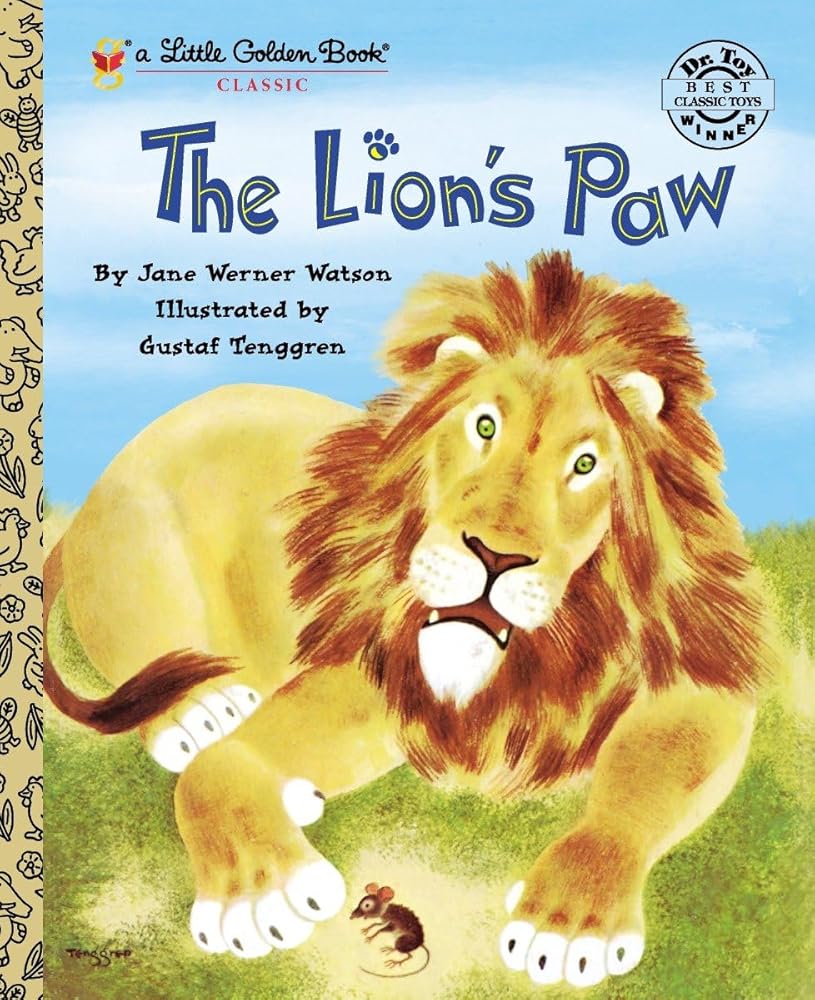 The Lion's Paw (Little Golden Book) cover image