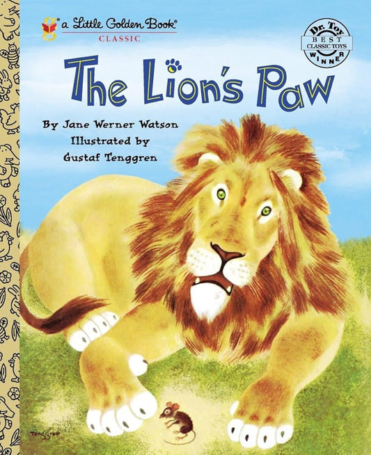 The Lion's Paw (Little Golden Book) cover image