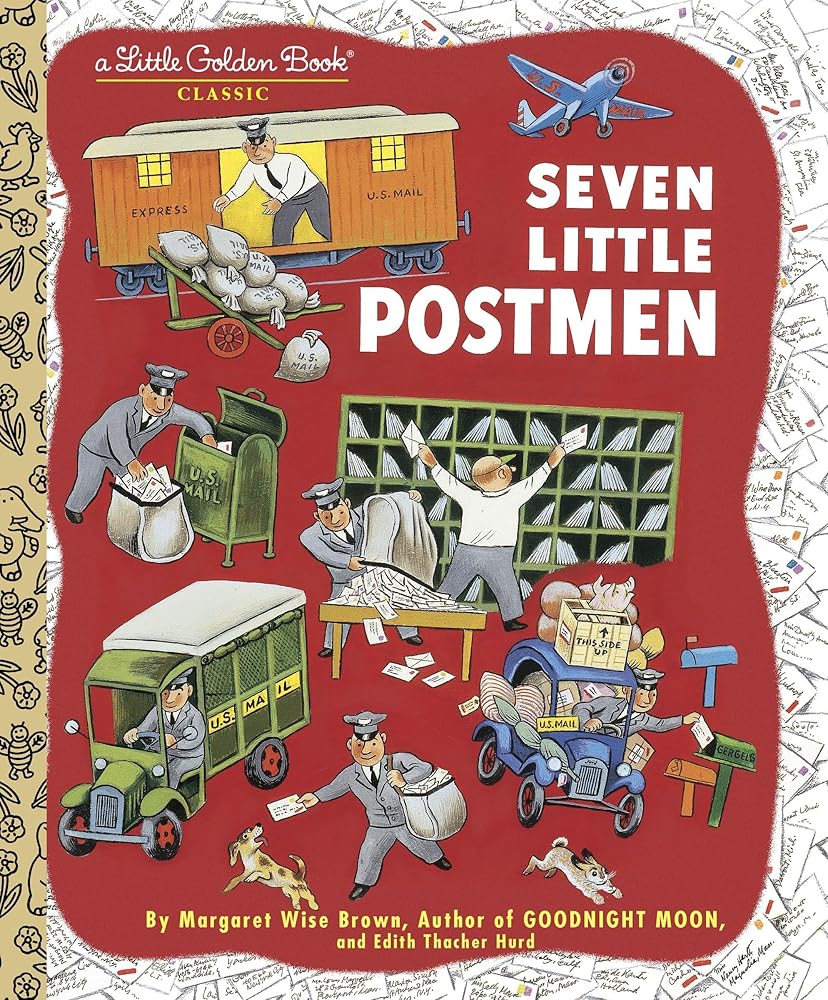 Seven Little Postmen (A Little Golden Book) cover image