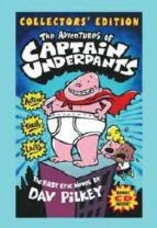 Captain Underpants Book 1, Collector's Ed-Hardcover - NO CD INCLUDED