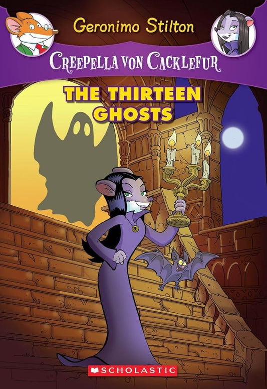 The Thirteen Ghosts (Creepella von Cacklefur #1) cover image