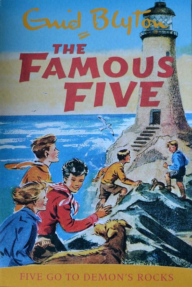 Five Go to Demon&apos;s Rocks (The Famous Five #19) cover image