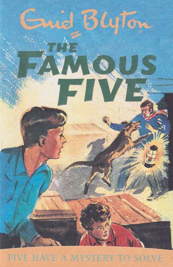 (Five Have a Mystery to Solve) By Enid Blyton (Author) Paperback on cover image