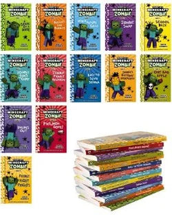 Diary of a Minecraft Zombie: Apocalyptic Collection Books 1-13