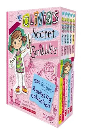 Olivia's Secret Scribbles: The Super-Amazing Collection cover image