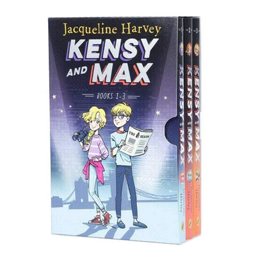 Kensy and Max 1-3 BoxSet By Jacqueline Harvey cover image