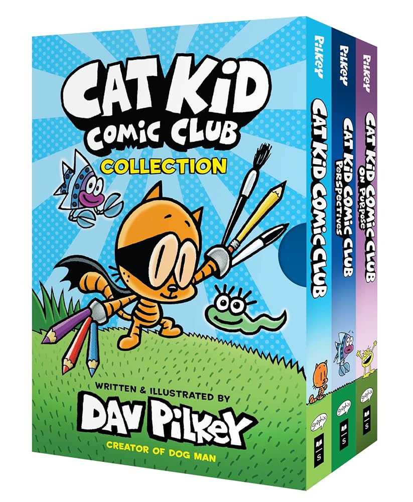 Default Cat Kid Comic Club 3-Book Collection cover image