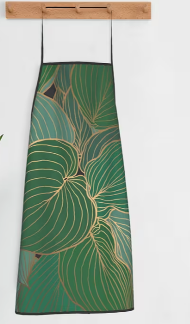 Apron - Hosta Leaves Design