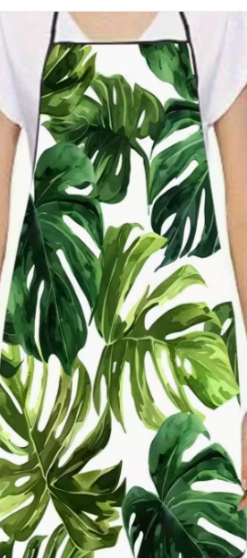 Apron - Monstera Design