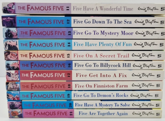 Enid Blyton: The Famous Five: Books 11-21 Book Set