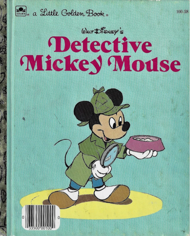 Little Golden Book : Detective Mickey Mouse