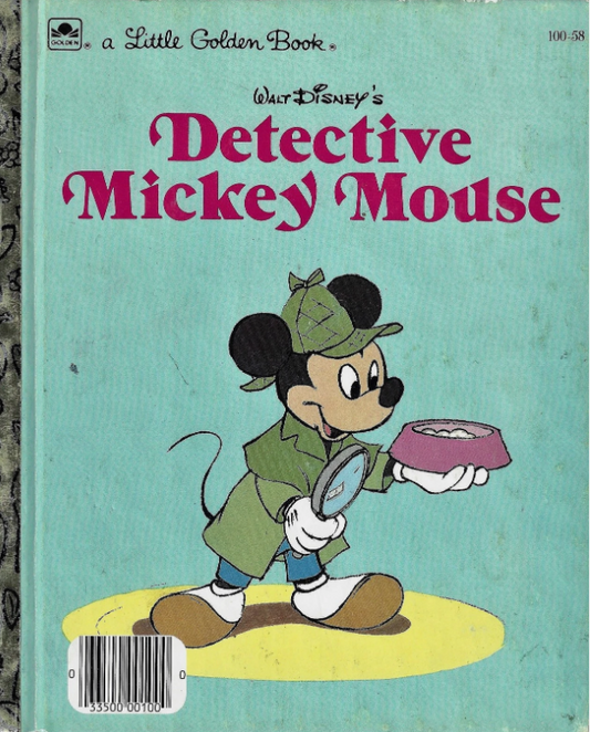 Little Golden Book : Detective Mickey Mouse