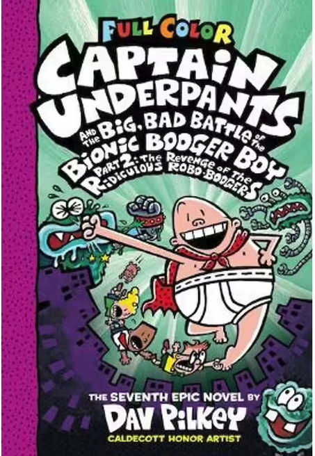 Captain Underpants Book 7- Full Color Edition-Hardcover