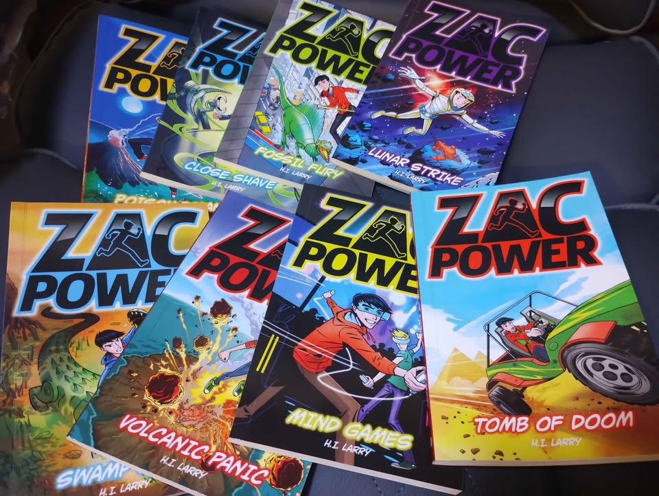 Zac Power Collection - 8 books