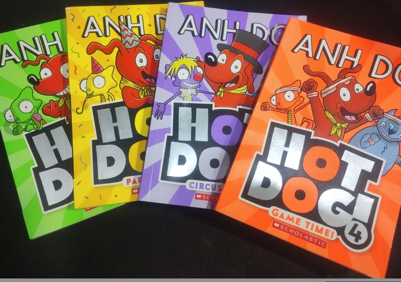 Hot Dog Book Bundle Book 1 to Book 4