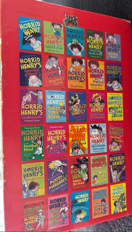 Horrid Henrys Loathsome Library (29 Books only- missing 1 book)