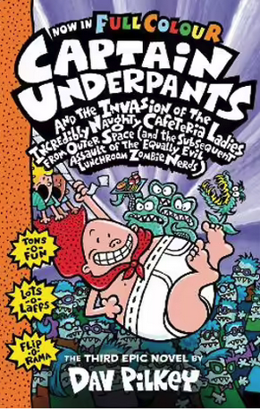 Captain Underpants 3rd Epic- Full Colour Edition-Hardcover