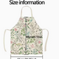 Apron- Multicolour Plant Pattern