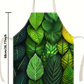 Apron - Linen Apron Leaf Design Suitable for Cooking & Gardening